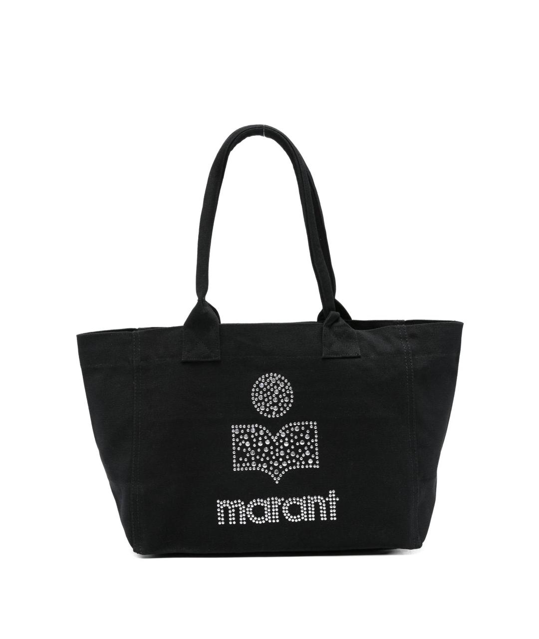 ISABEL MARANT Черная тканевая сумка тоут, фото 1