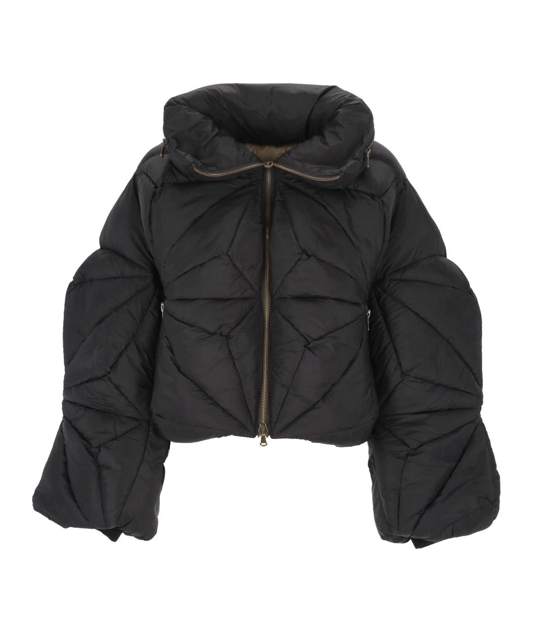 CANADIAN Черный полиэстеровый пуховик, фото 1