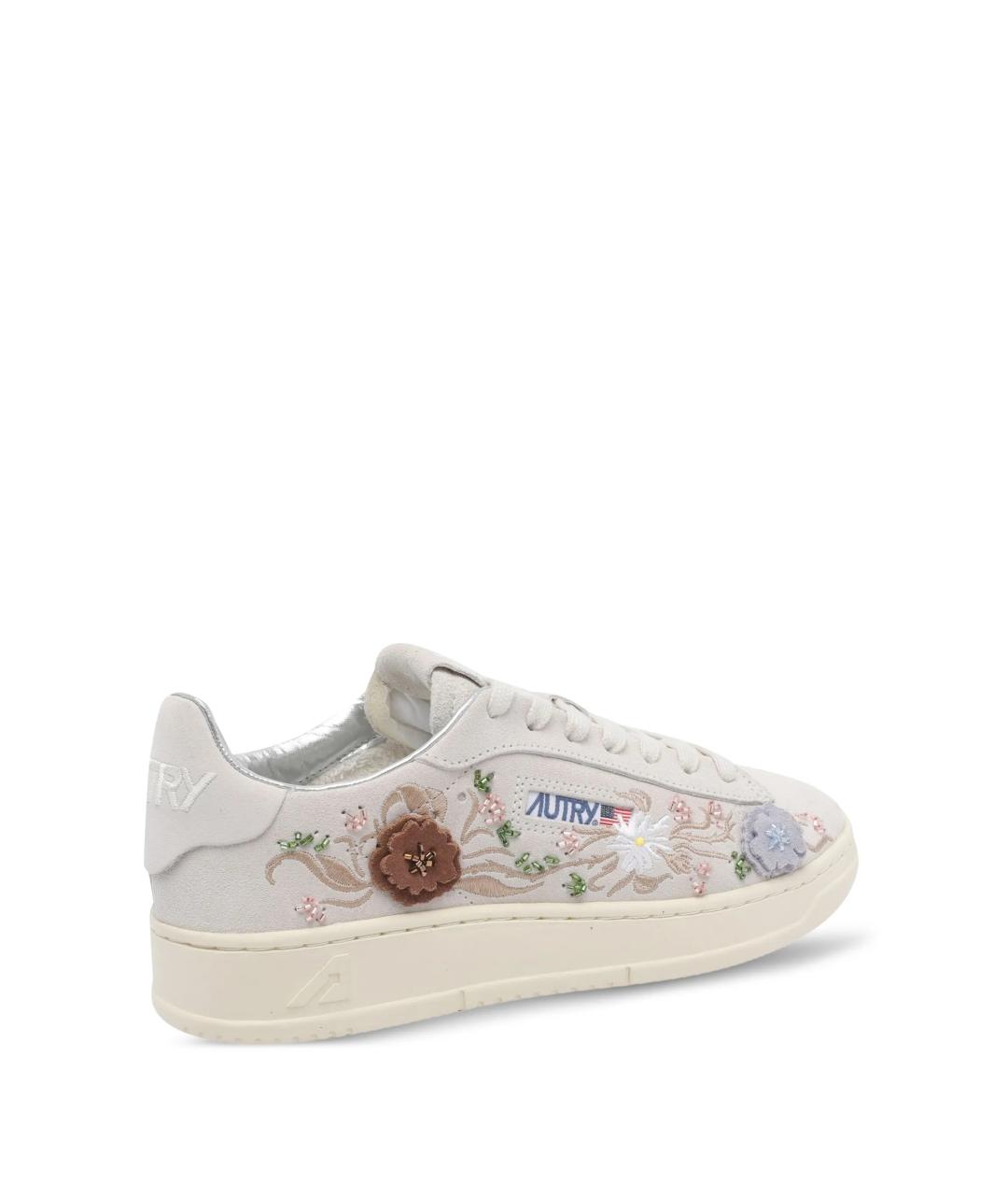 AUTRY Бежевые замшевые кеды, фото 3