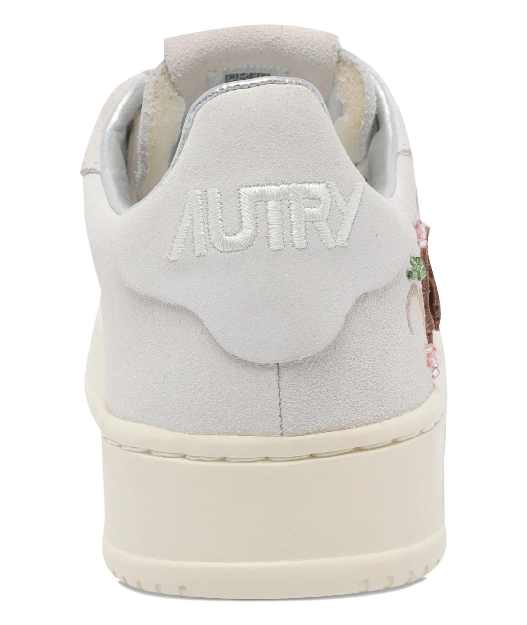 AUTRY Бежевые замшевые кеды, фото 4