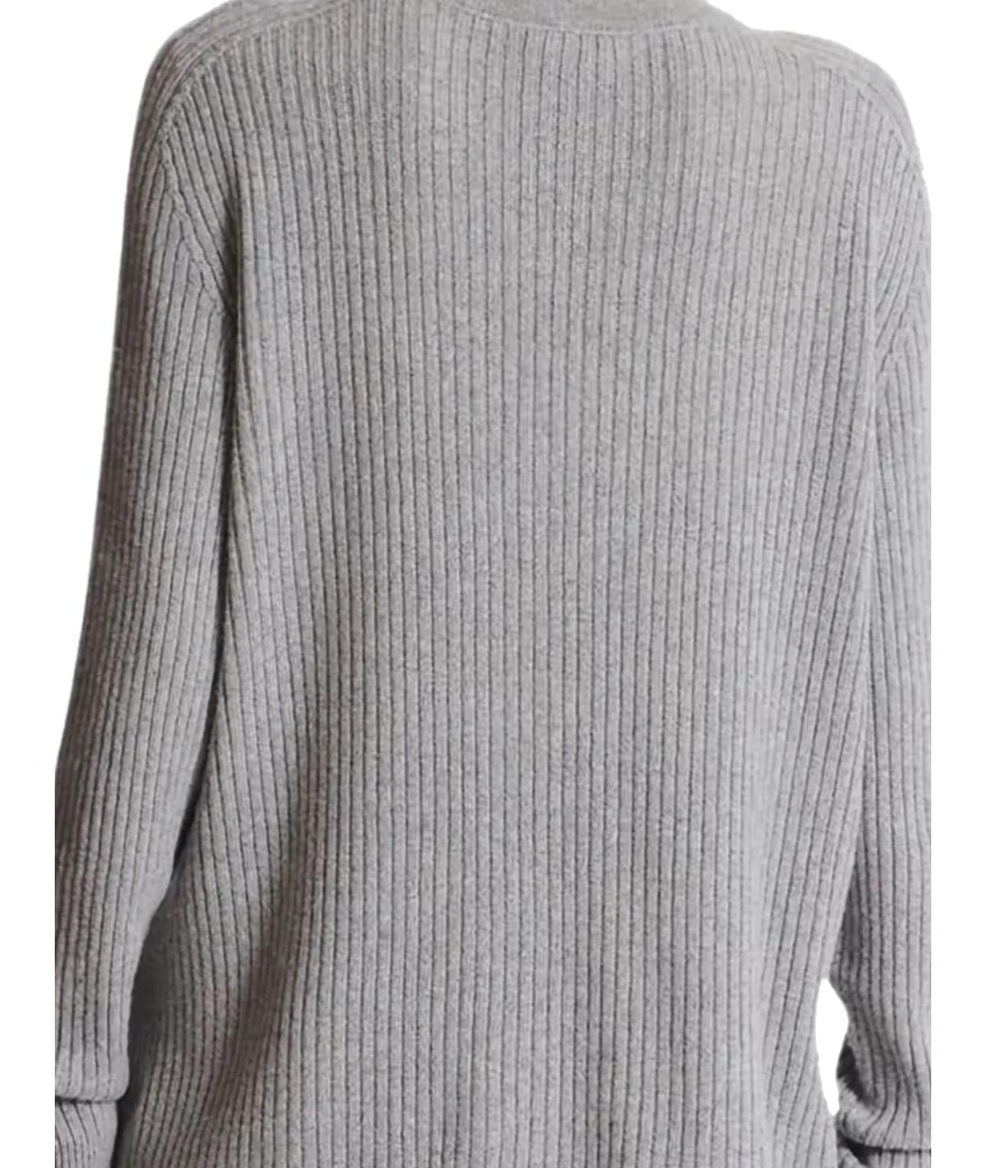 BALMAIN Серый кашемировый кардиган, фото 3