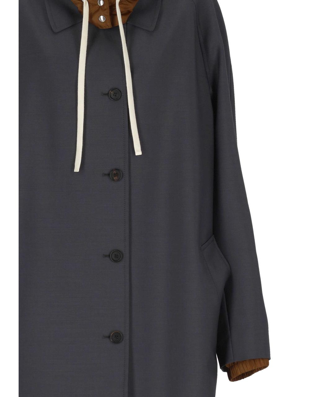 MIU MIU Мульти шерстяное пальто, фото 2