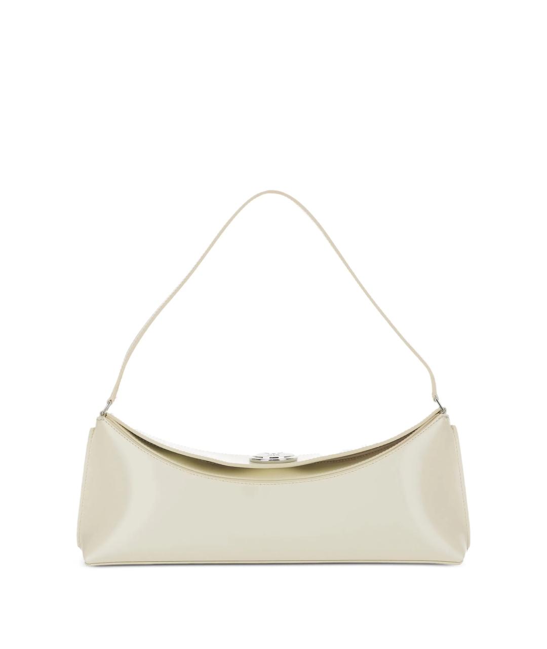 JACQUEMUS Бежевая кожаная сумка через плечо, фото 1