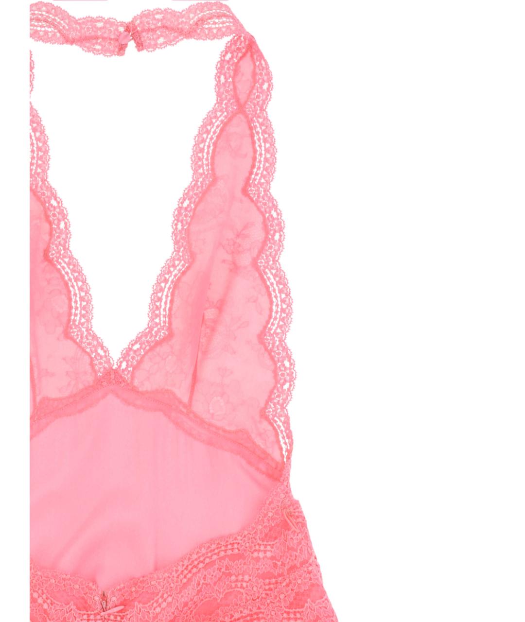 GUCCI Розовое шелковое коктейльное платье, фото 3