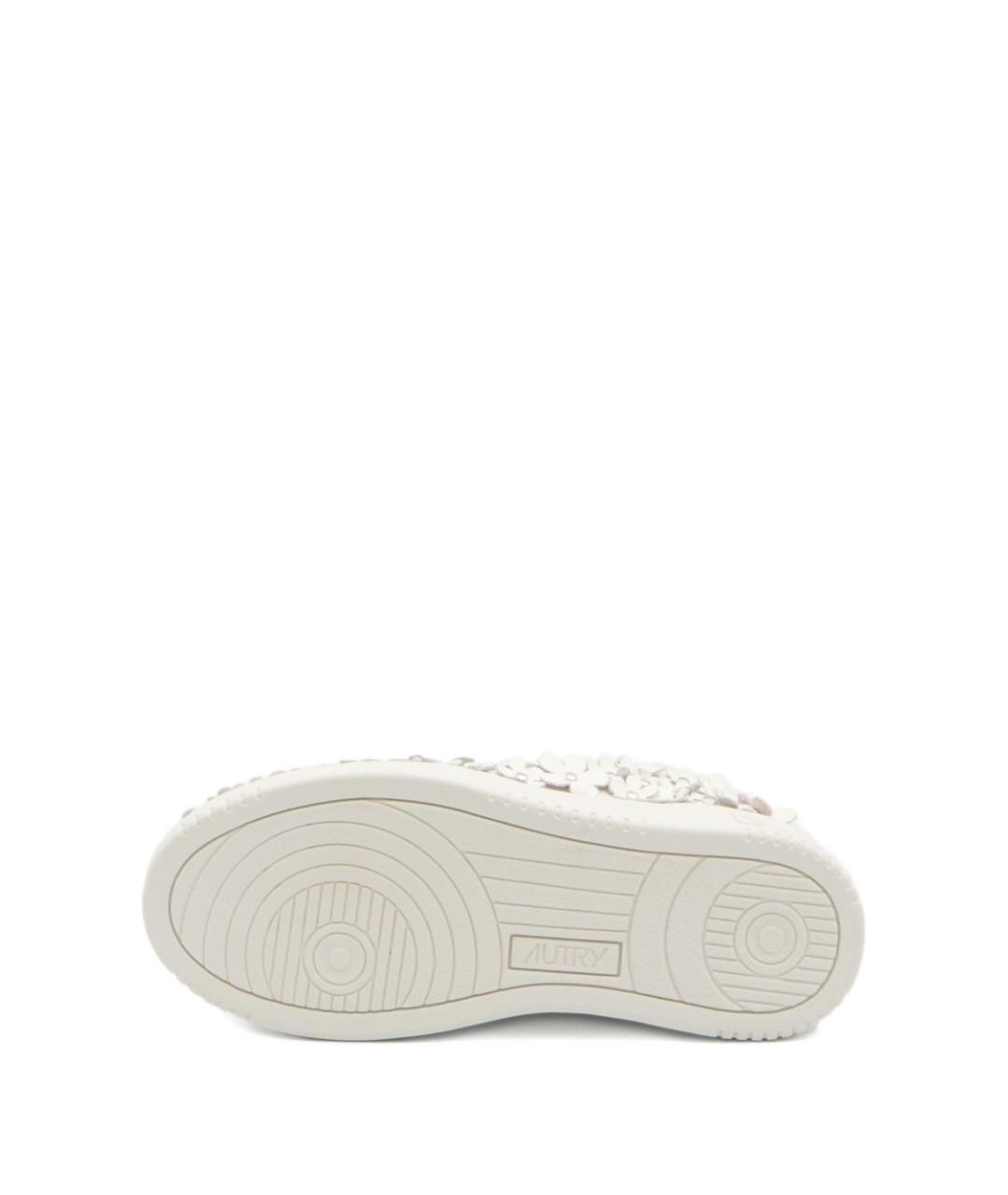 AUTRY Белые кожаные кеды, фото 5