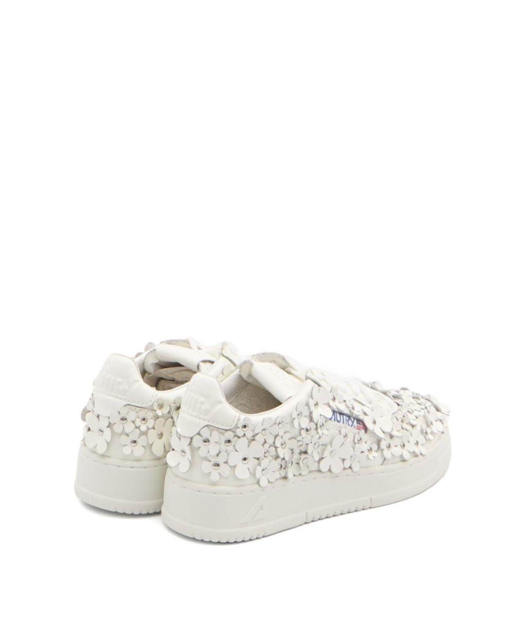 AUTRY Белые кожаные кеды, фото 2