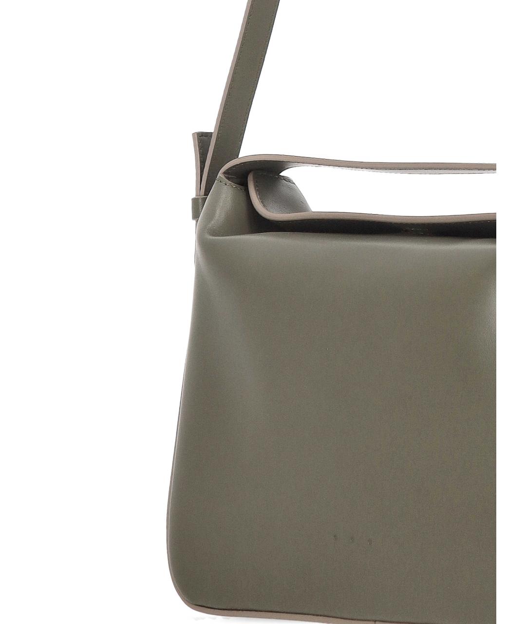 AESTHER EKME Зеленая кожаная сумка через плечо, фото 4