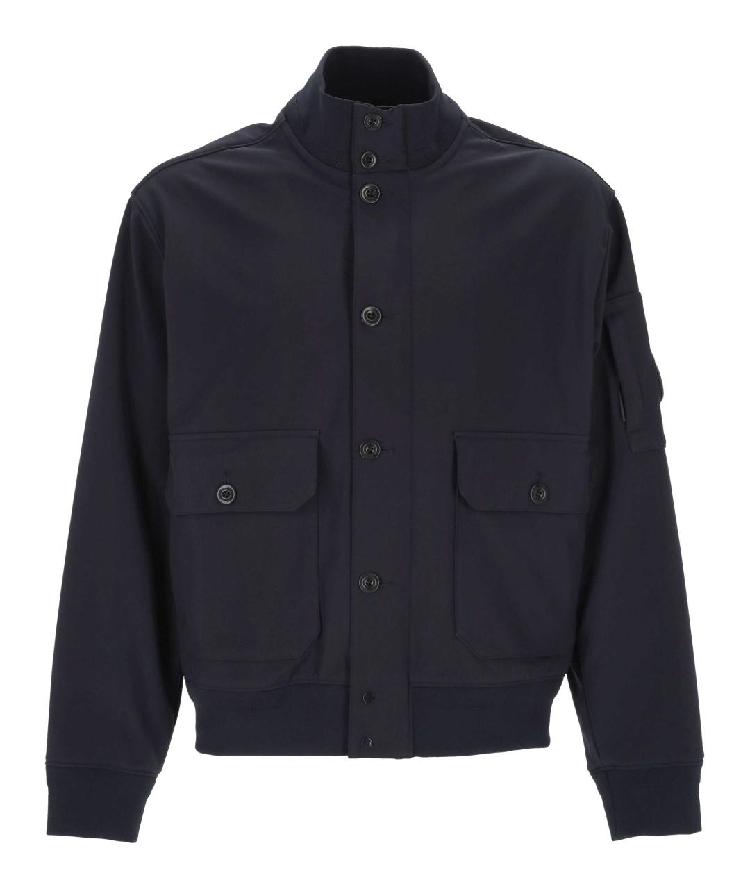 CP COMPANY Темно-синяя полиэстеровая куртка, фото 1