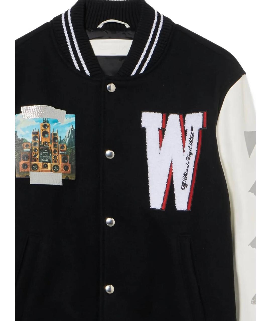 OFF-WHITE Черная куртка, фото 2