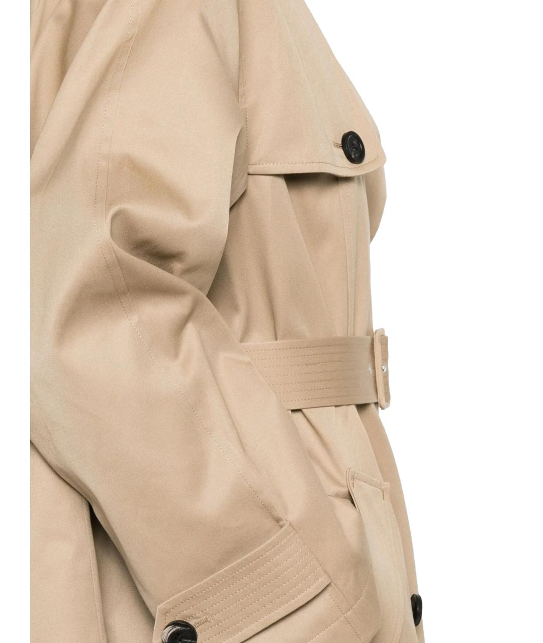 JEAN PAUL GAULTIER Бежевый тренч/плащ, фото 2