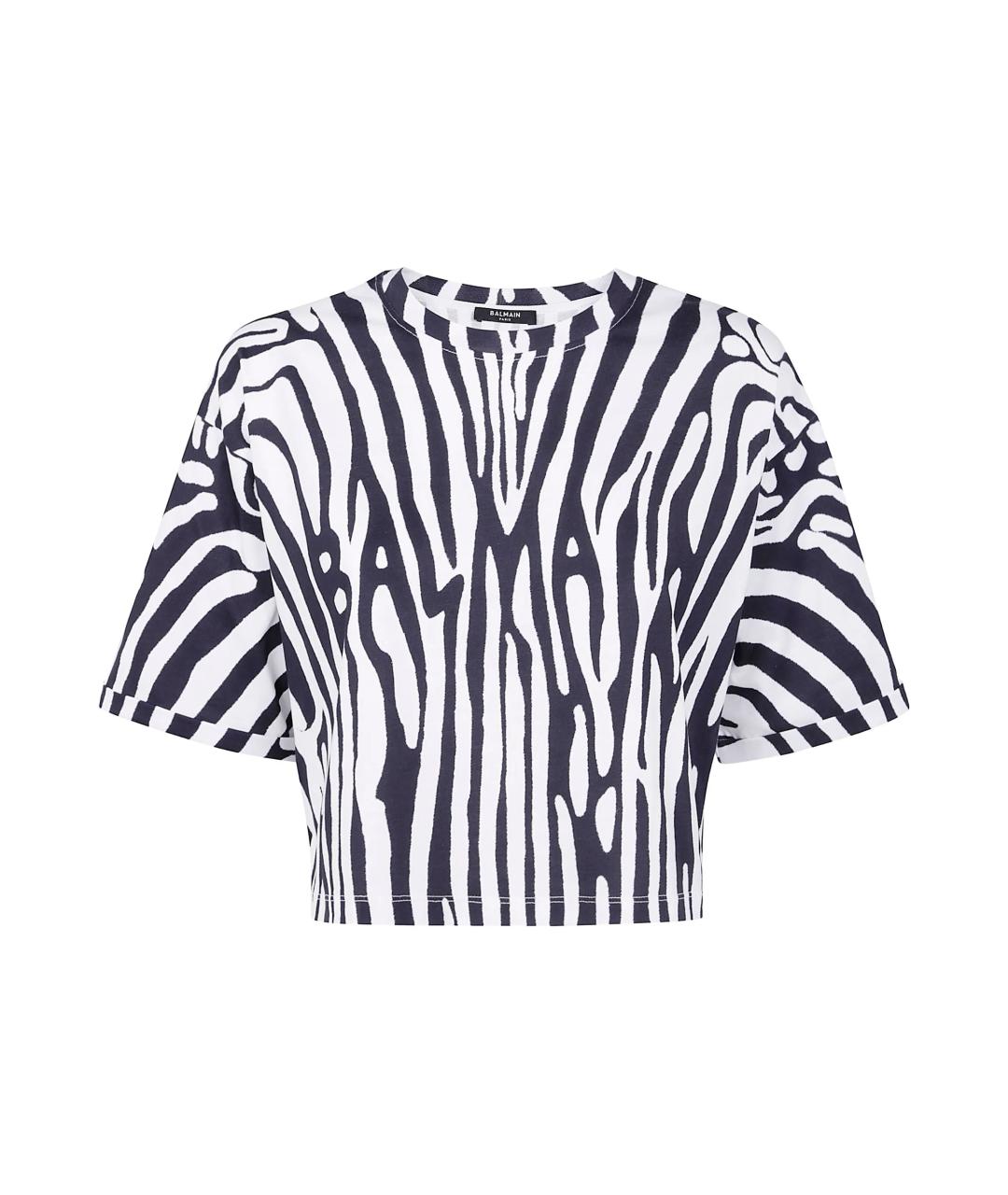 BALMAIN Мульти хлопковая футболка, фото 1
