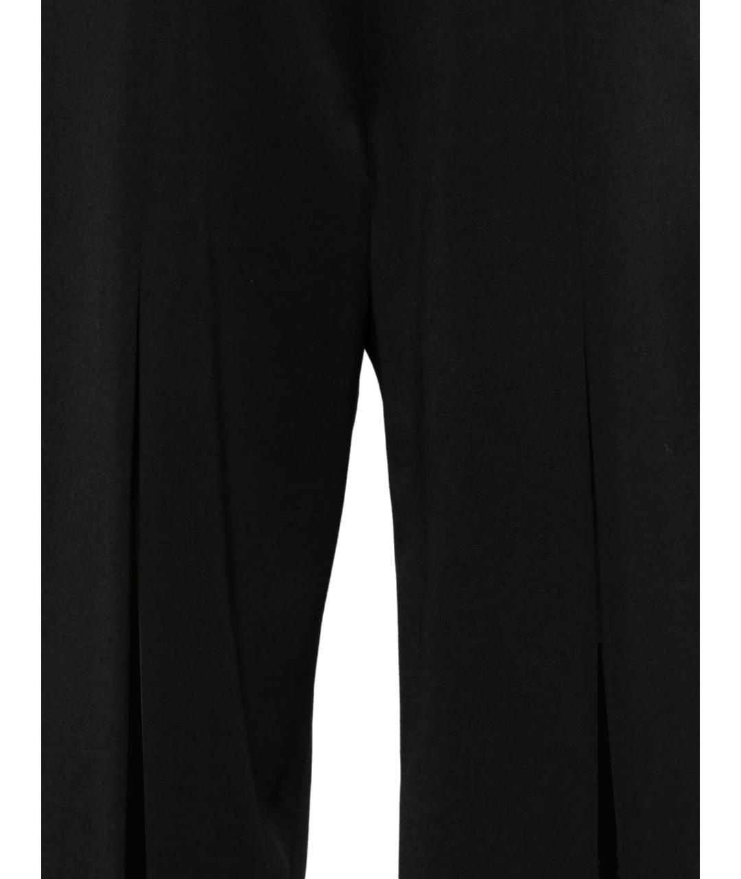 GIVENCHY Черные шерстяные прямые брюки, фото 3