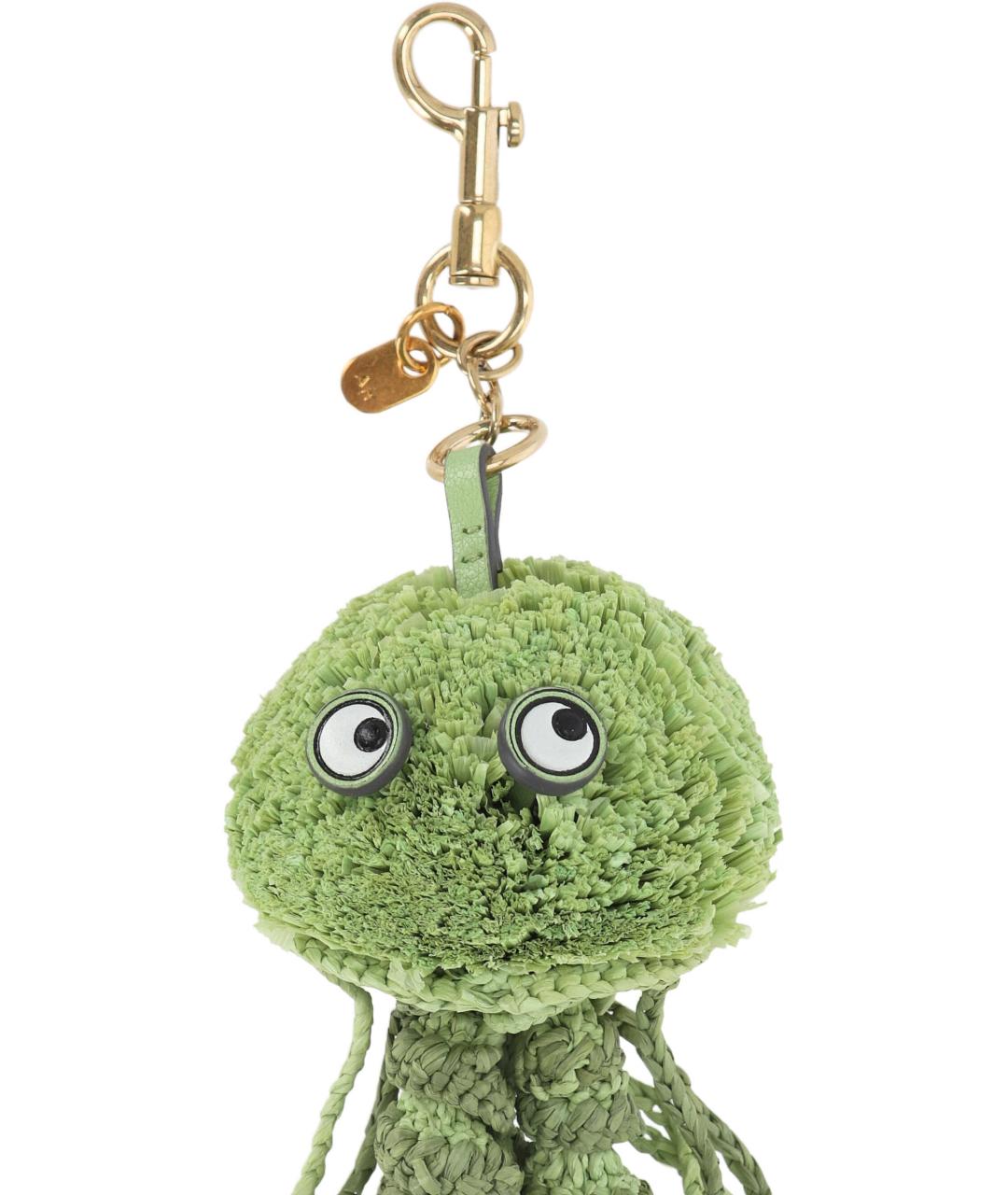 ANYA HINDMARCH Зеленый брелок, фото 2