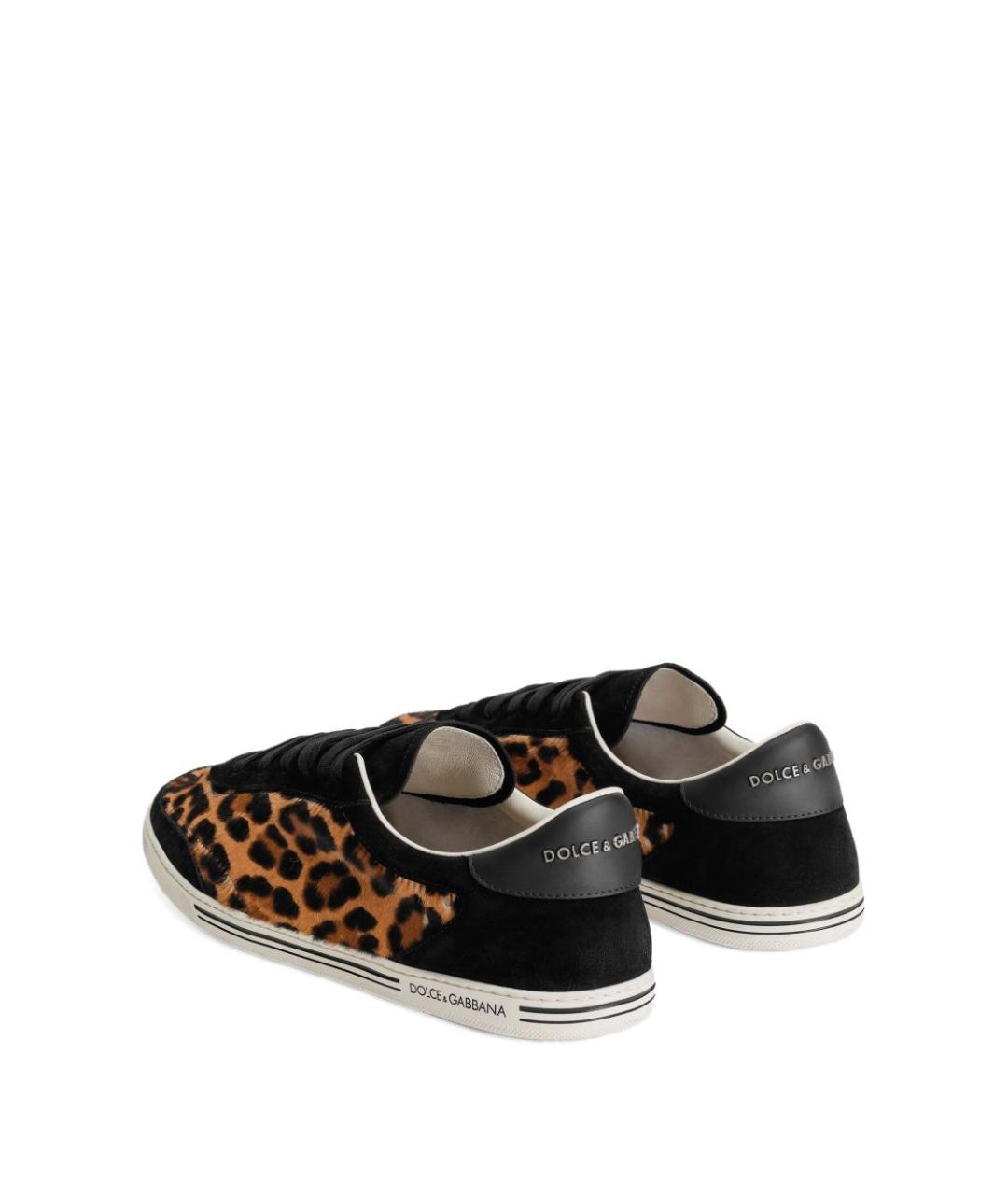 DOLCE&GABBANA Мульти замшевые низкие кроссовки / кеды, фото 3