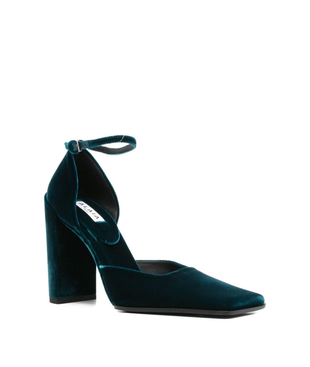 ALAIA Синие замшевые туфли, фото 2