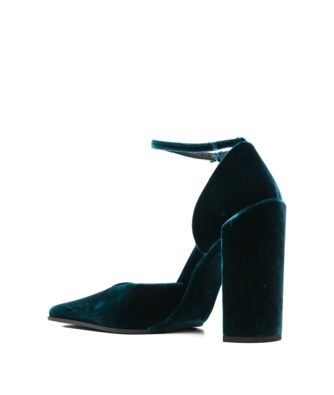 ALAIA Синие замшевые туфли, фото 3
