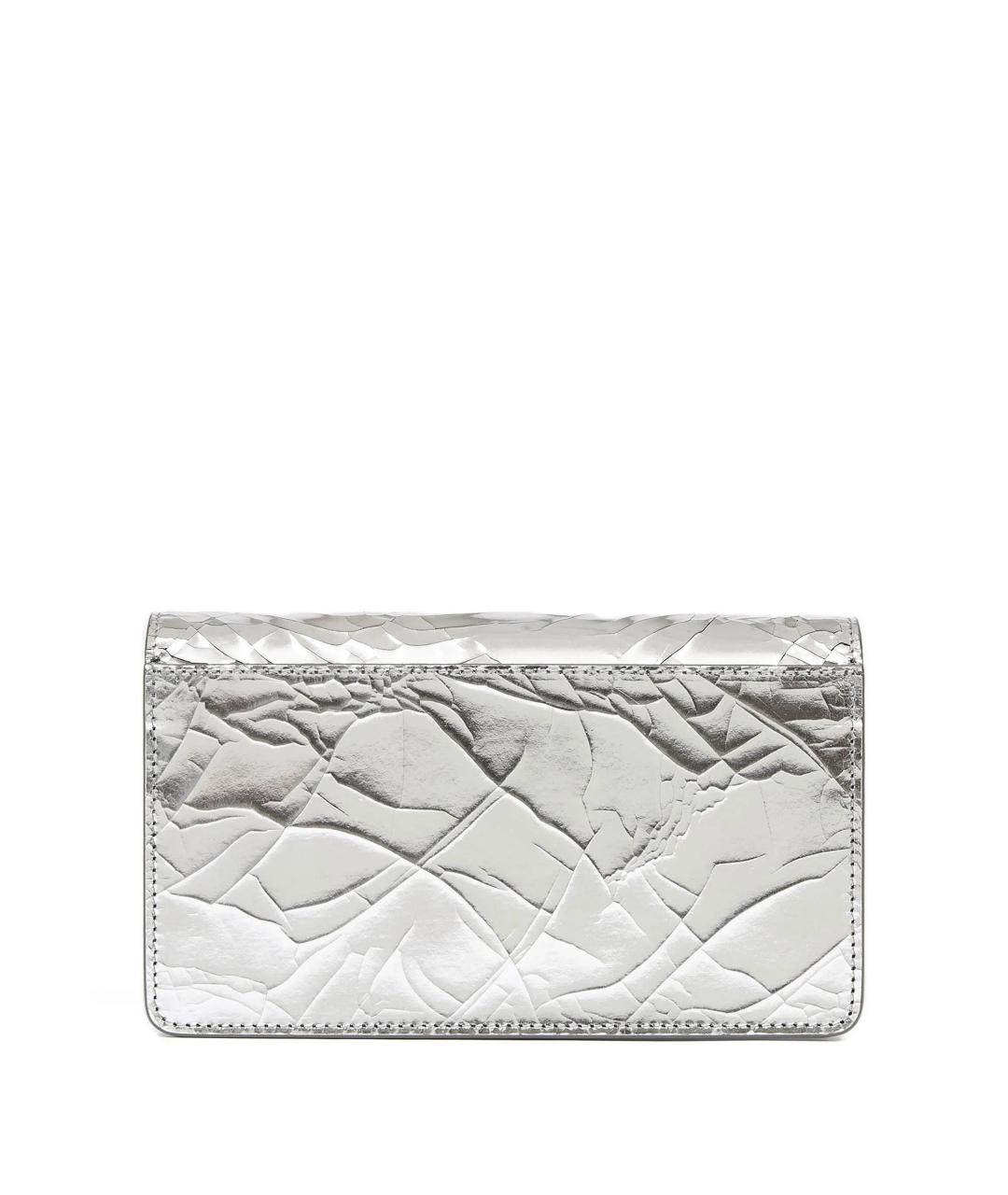 MAISON MARGIELA Серебрянный кожаный кошелек, фото 3