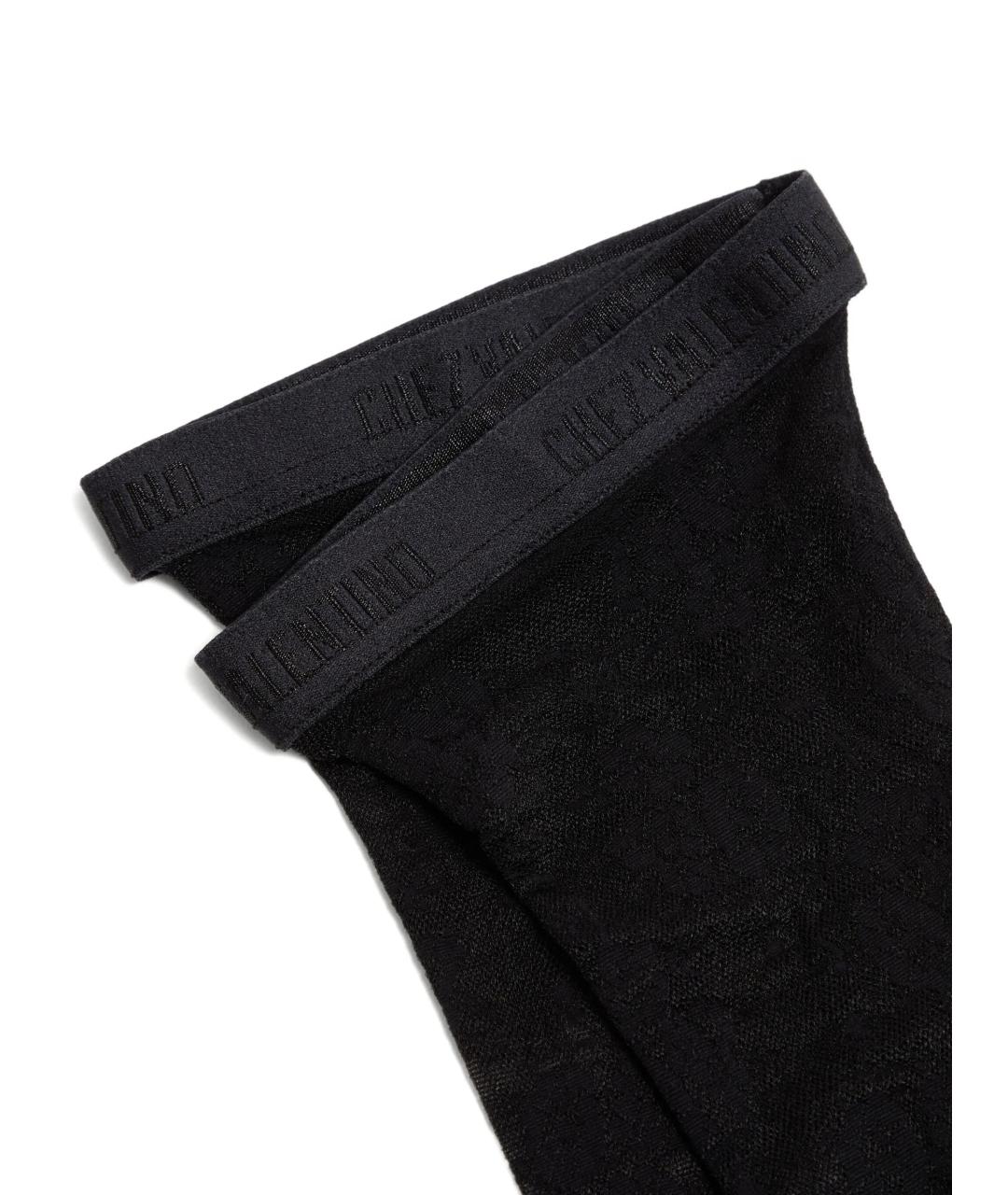 VALENTINO Черные носки, чулки и колготы, фото 2