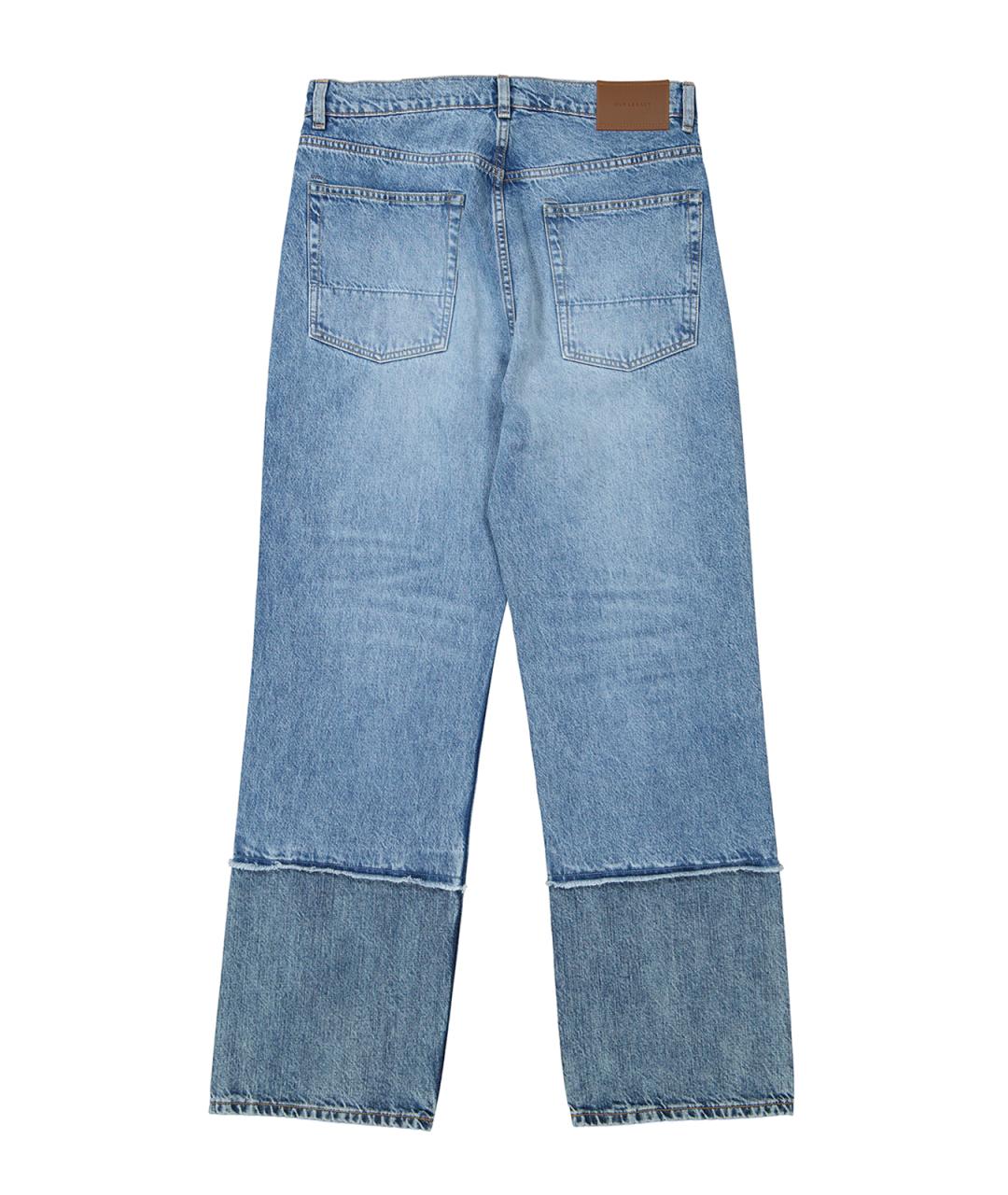 OUR LEGACY Синие хлопковые прямые джинсы, фото 2