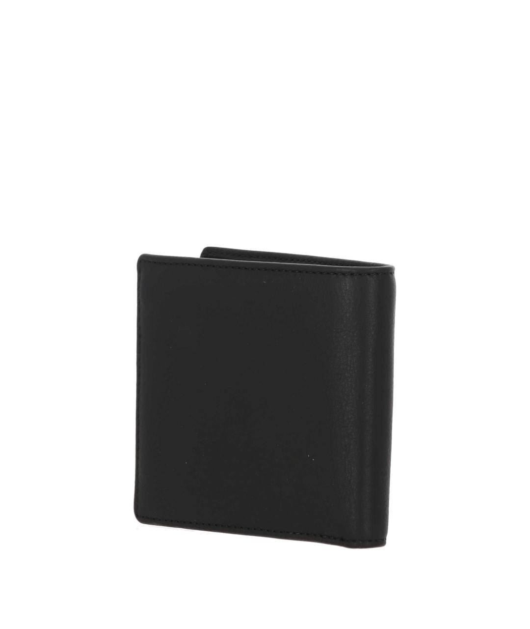 VIVIENNE WESTWOOD Черный кожаный кошелек, фото 3