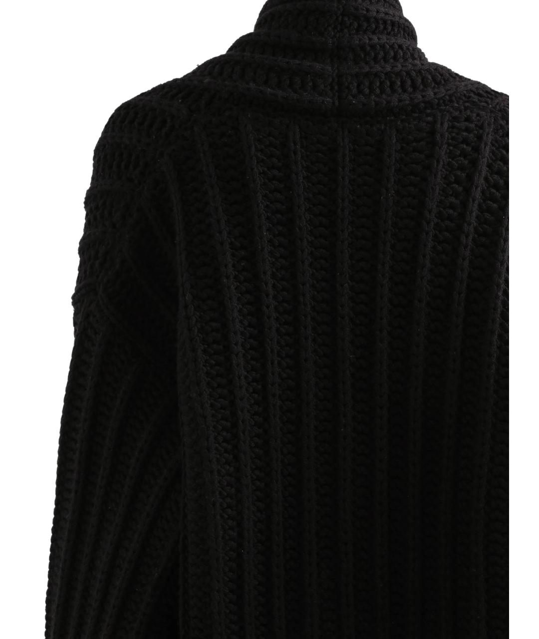 DOLCE&GABBANA Черный шерстяной кардиган, фото 3