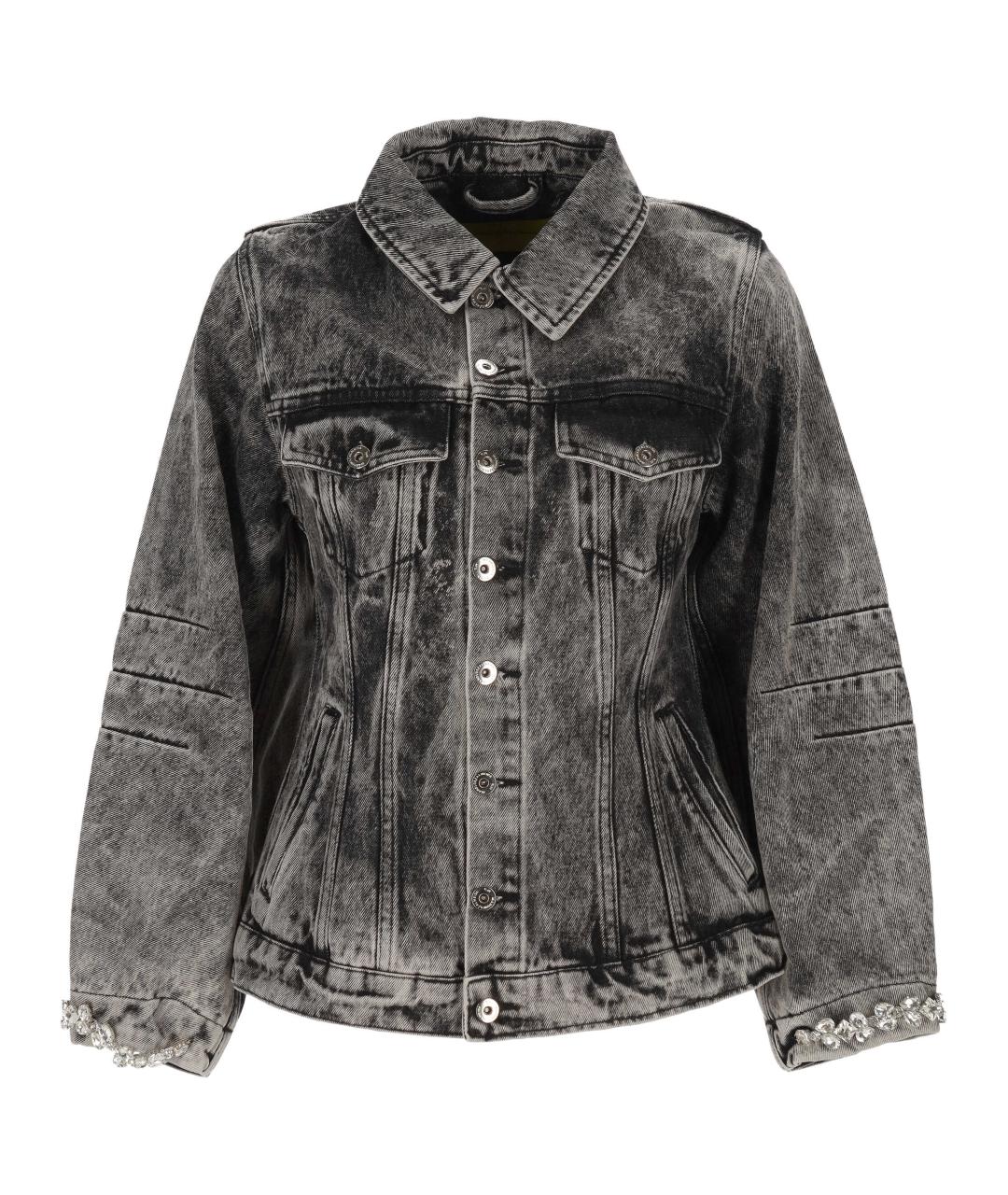 MARQUES' ALMEIDA Черная хлопковая куртка, фото 1