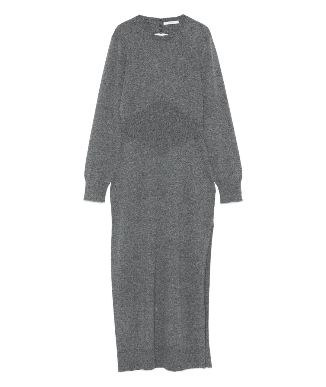 GIVENCHY Серое кашемировое повседневное платье, фото 1