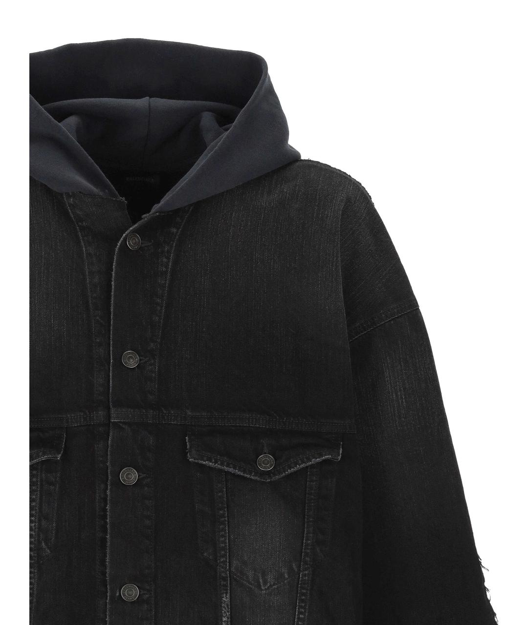 BALENCIAGA Черная куртка, фото 2