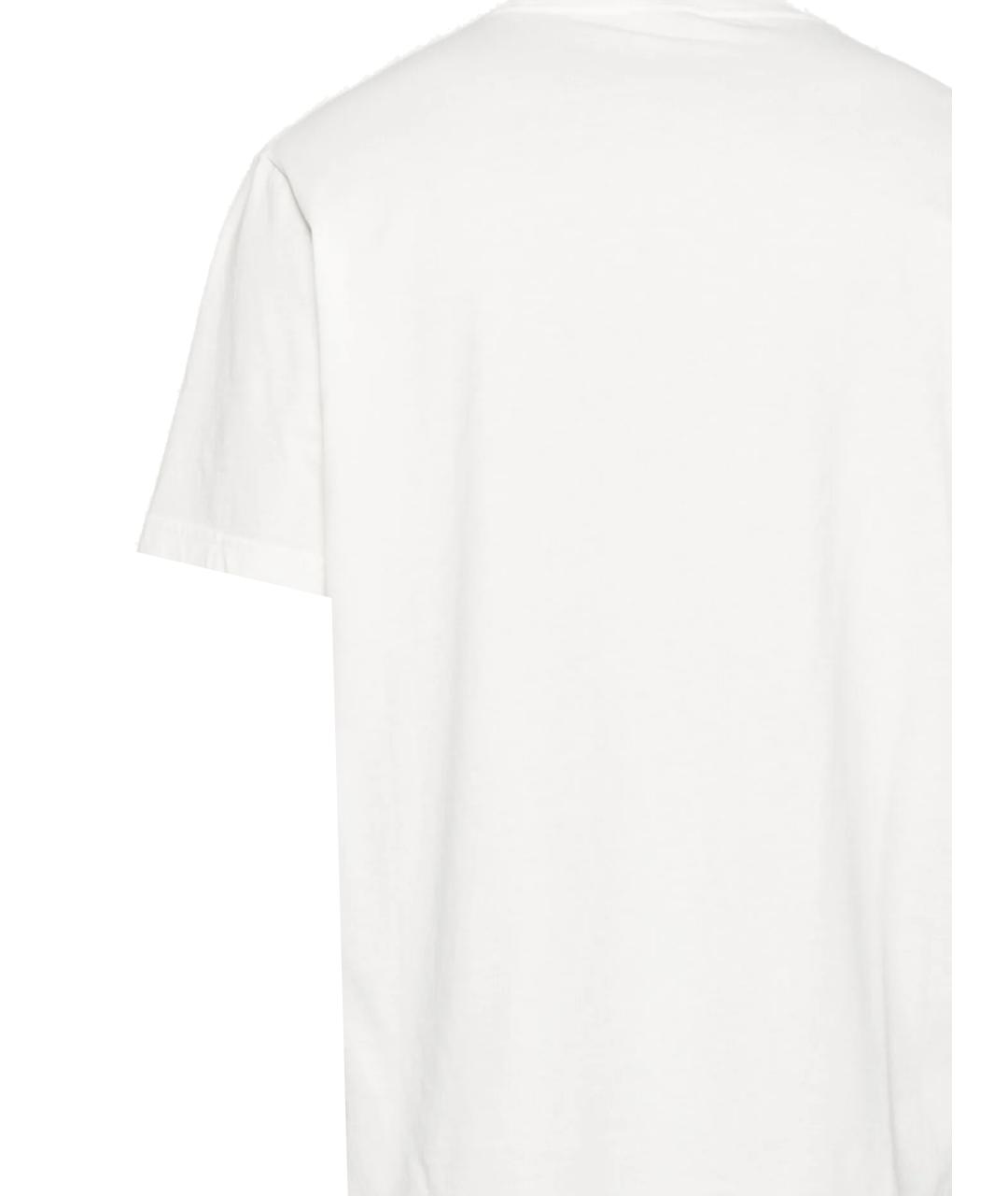 AUTRY Белая хлопковая футболка, фото 3