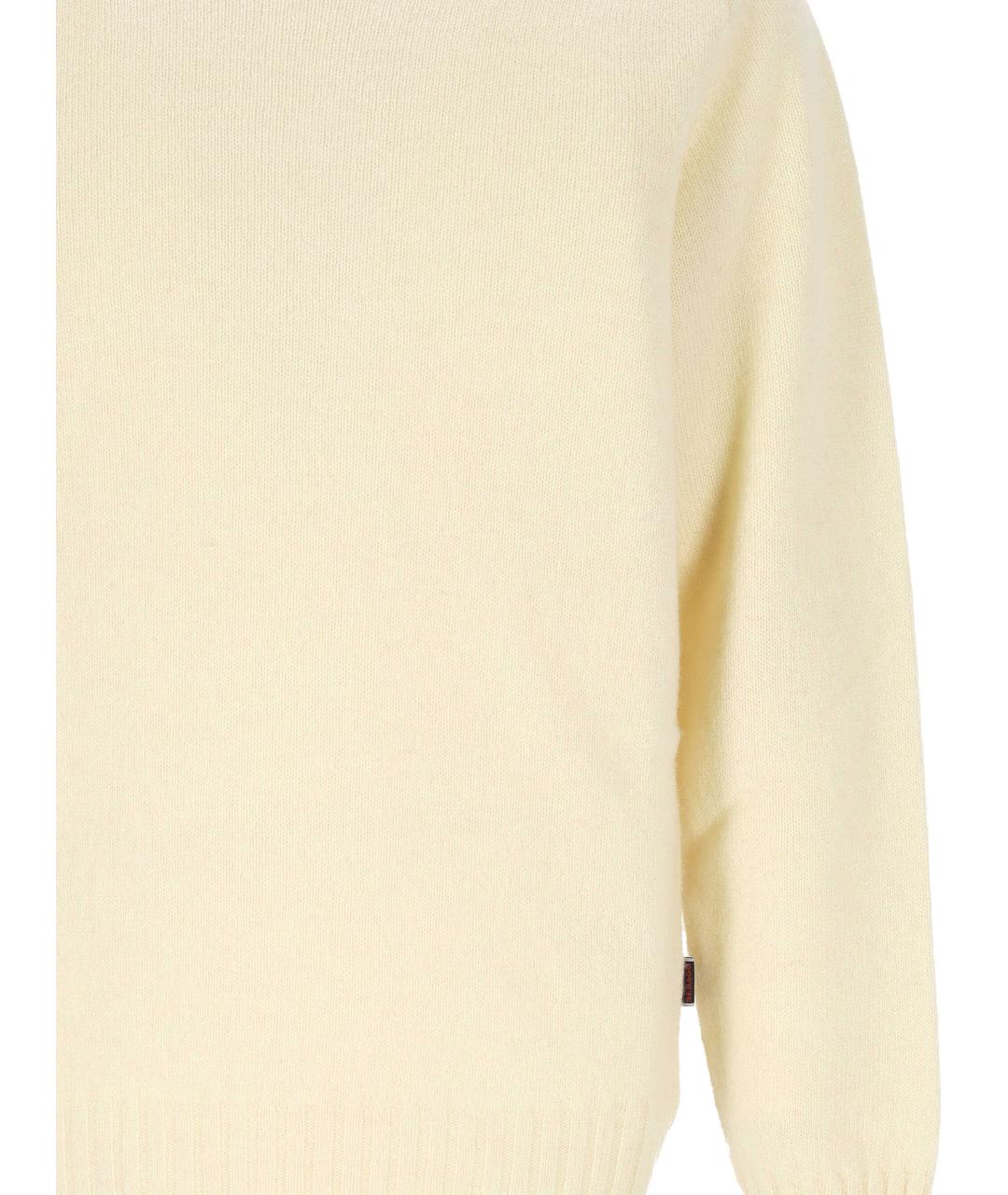 SEBAGO Бежевый шерстяной джемпер / свитер, фото 2