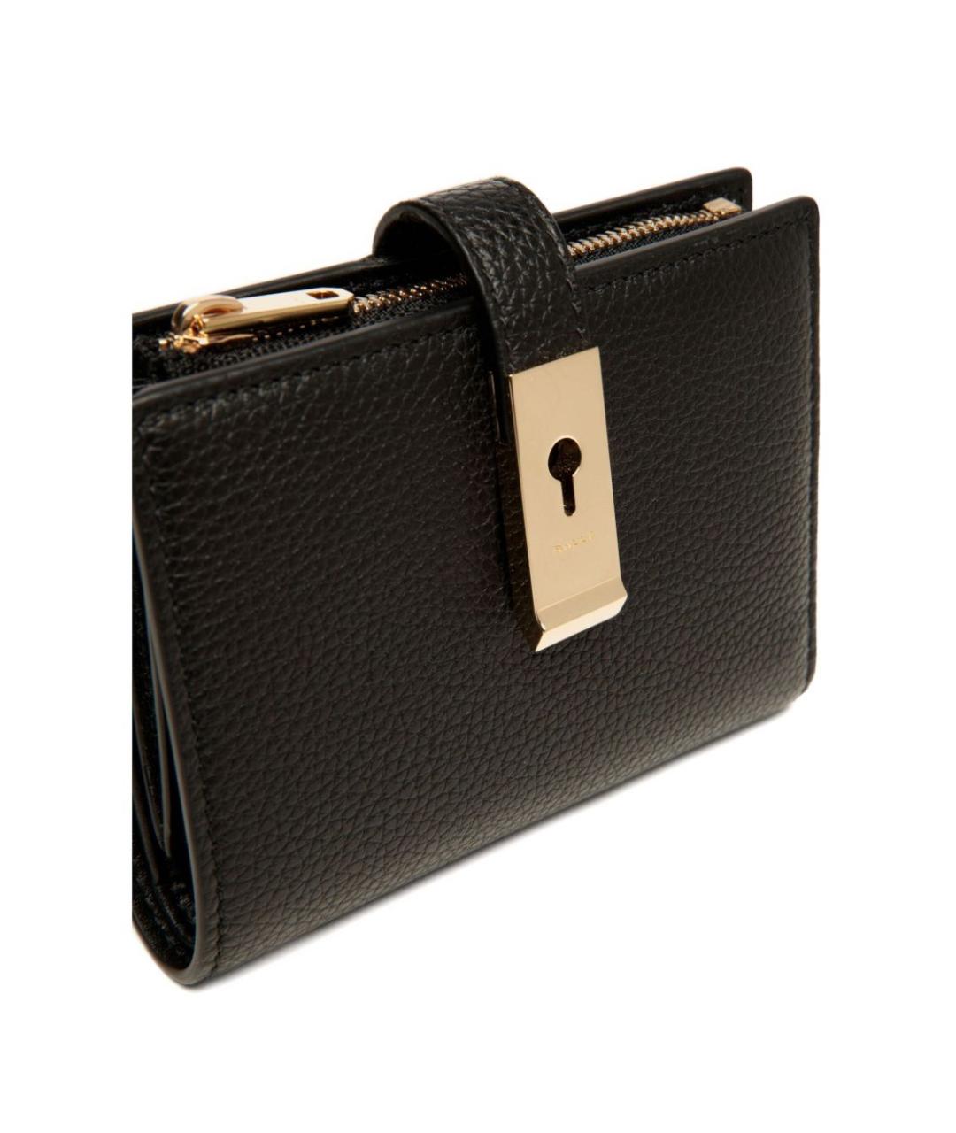 BALLY Черный кожаный кошелек, фото 2