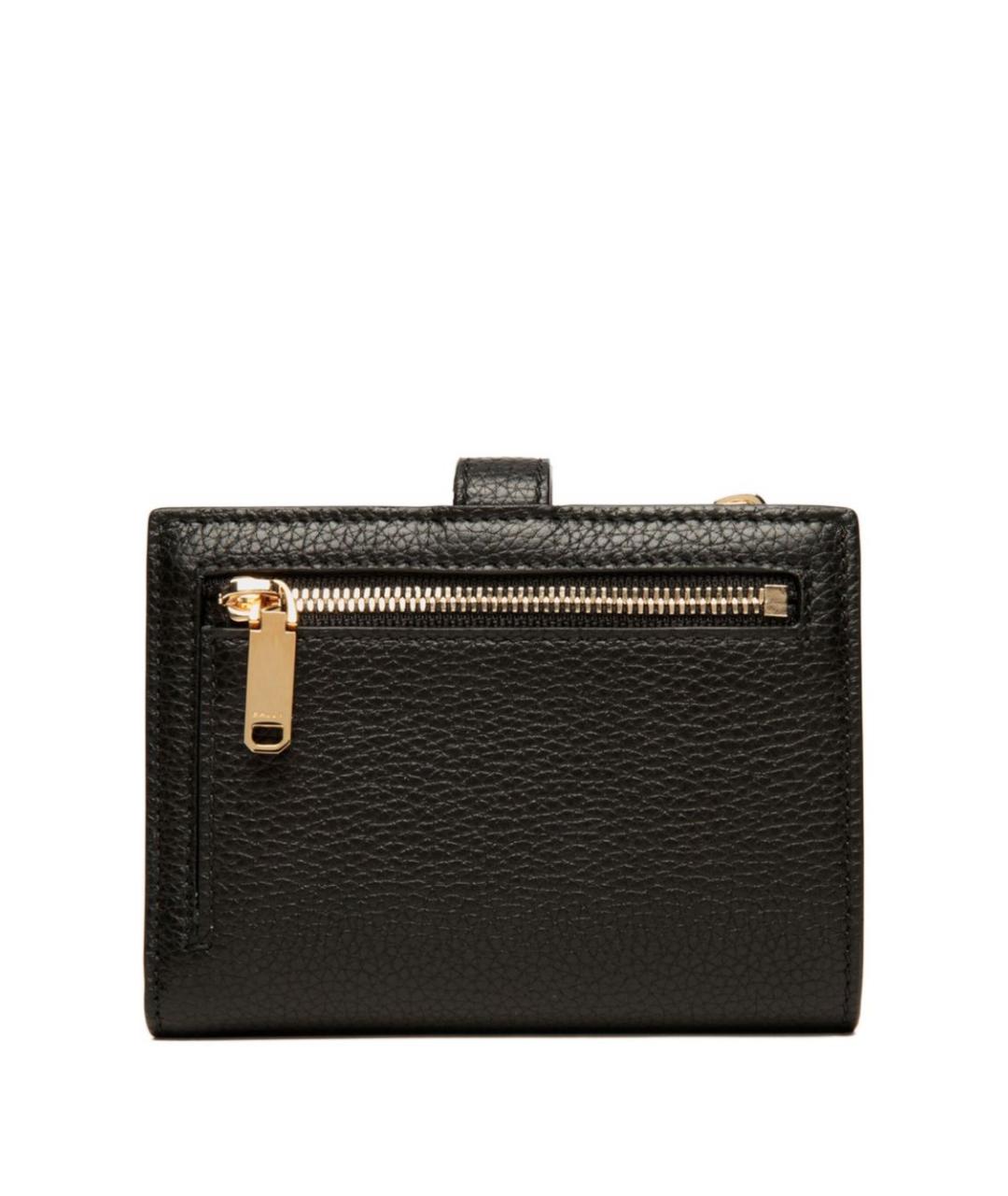 BALLY Черный кожаный кошелек, фото 3