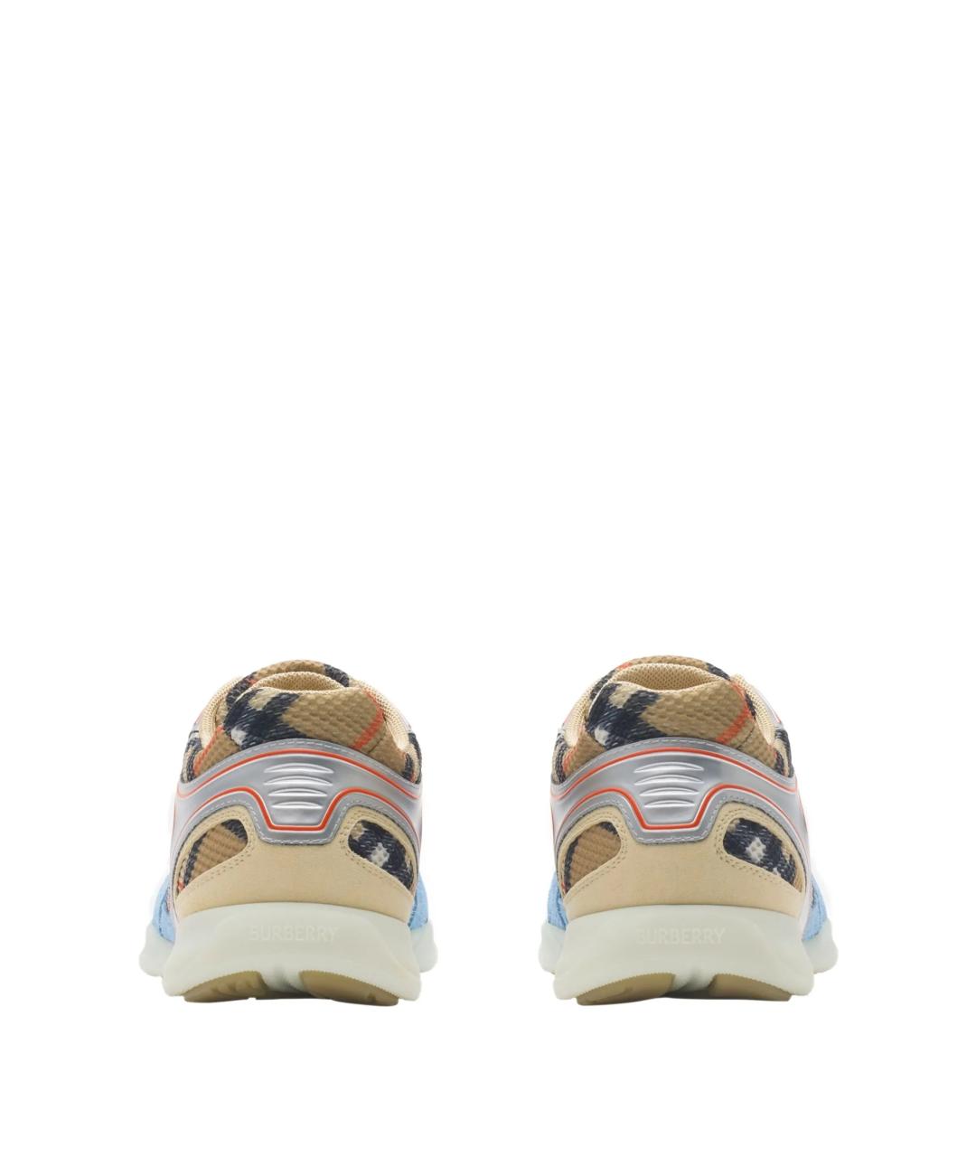 BURBERRY Мульти низкие кроссовки / кеды, фото 3