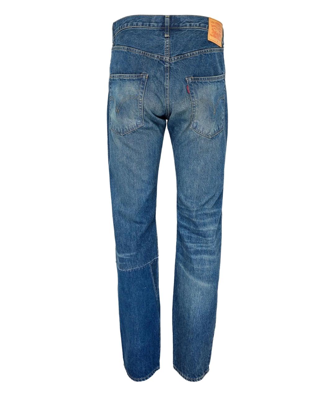 JUNYA WATANABE Синие хлопковые джинсы скинни, фото 3