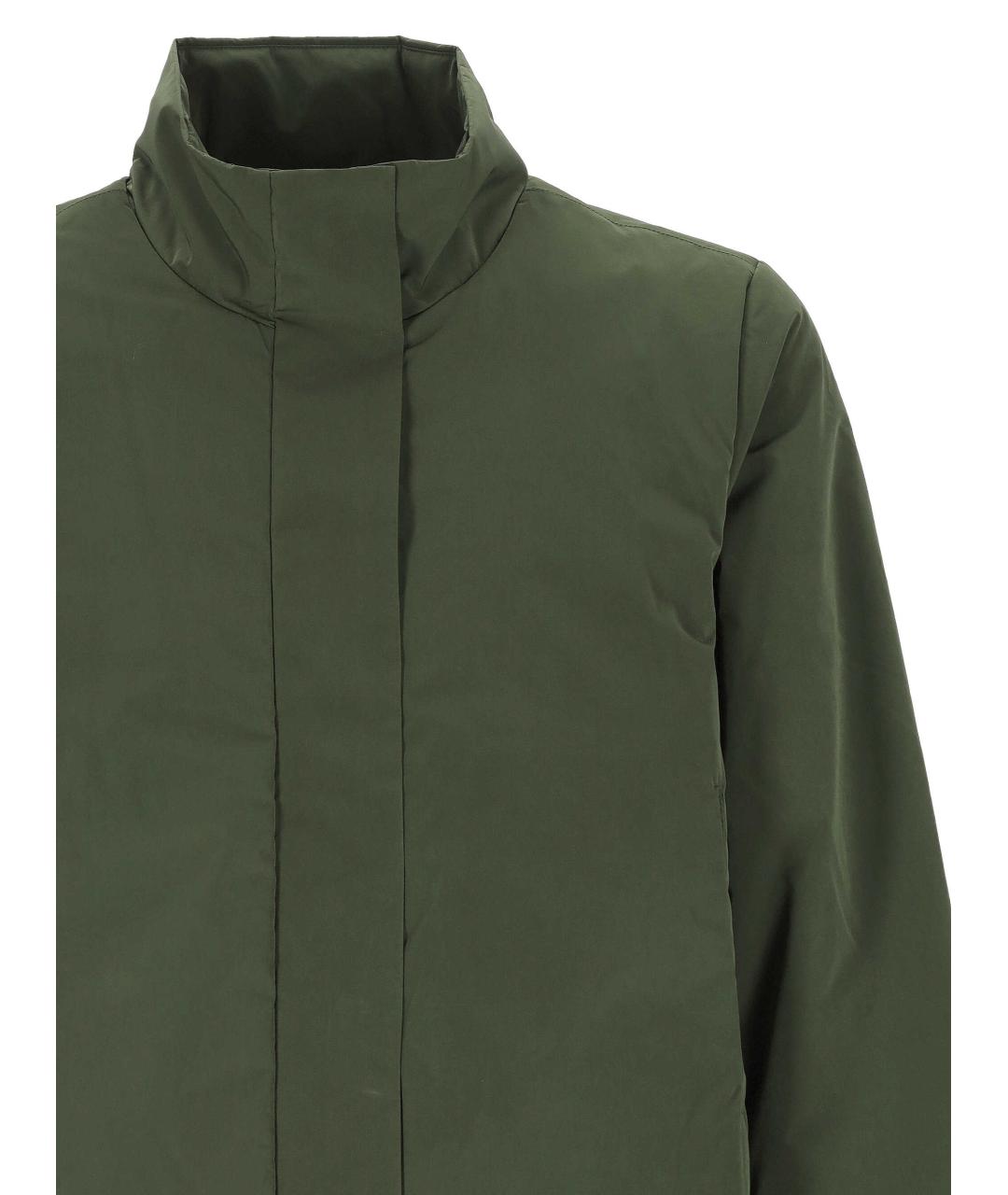 K-WAY Зеленая полиэстеровая куртка, фото 2