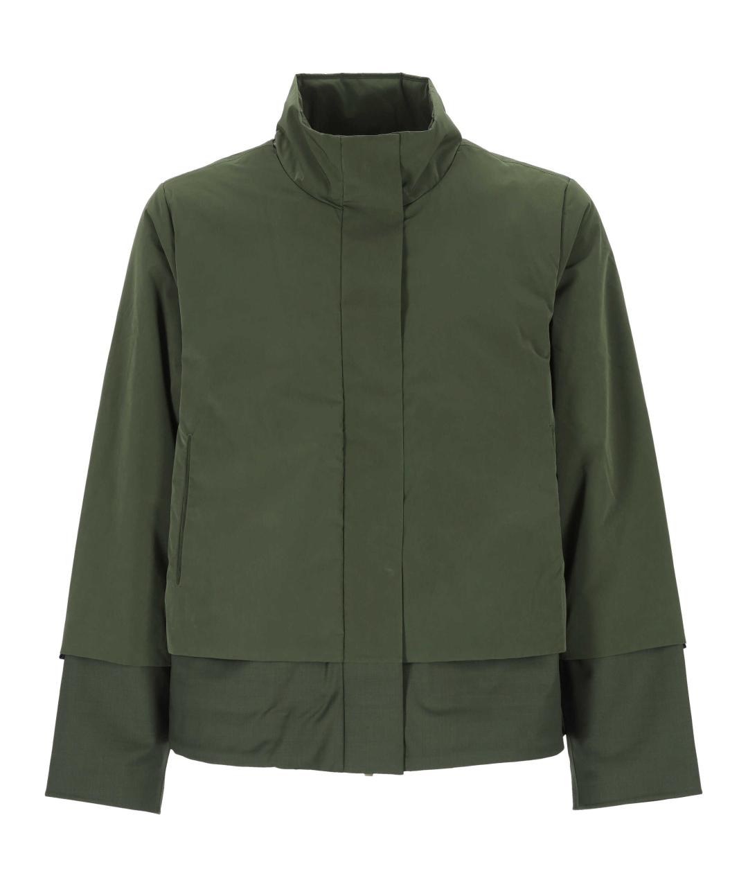 K-WAY Зеленая полиэстеровая куртка, фото 1