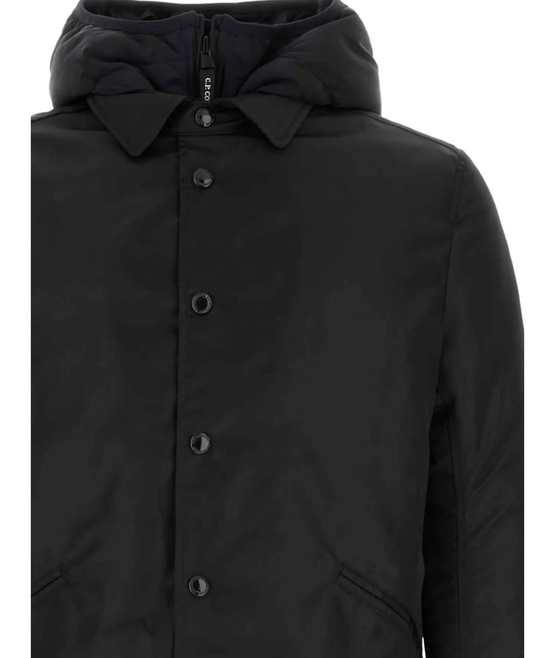 CP COMPANY Черная полиамидовая куртка, фото 2