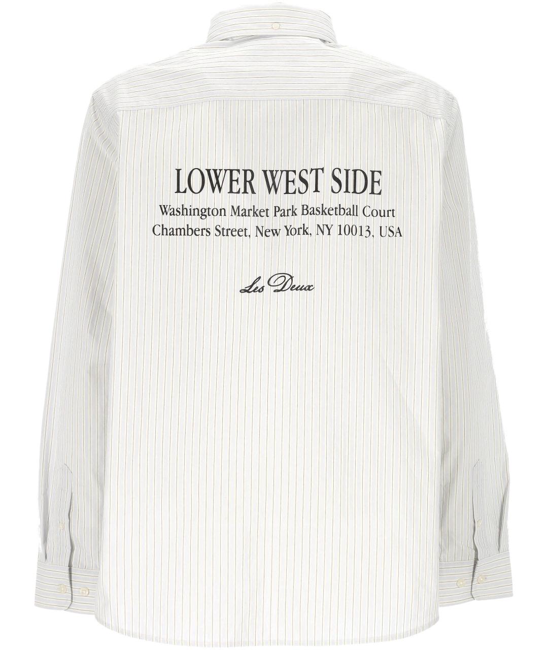 LES DEUX Голубая хлопковая кэжуал рубашка, фото 3