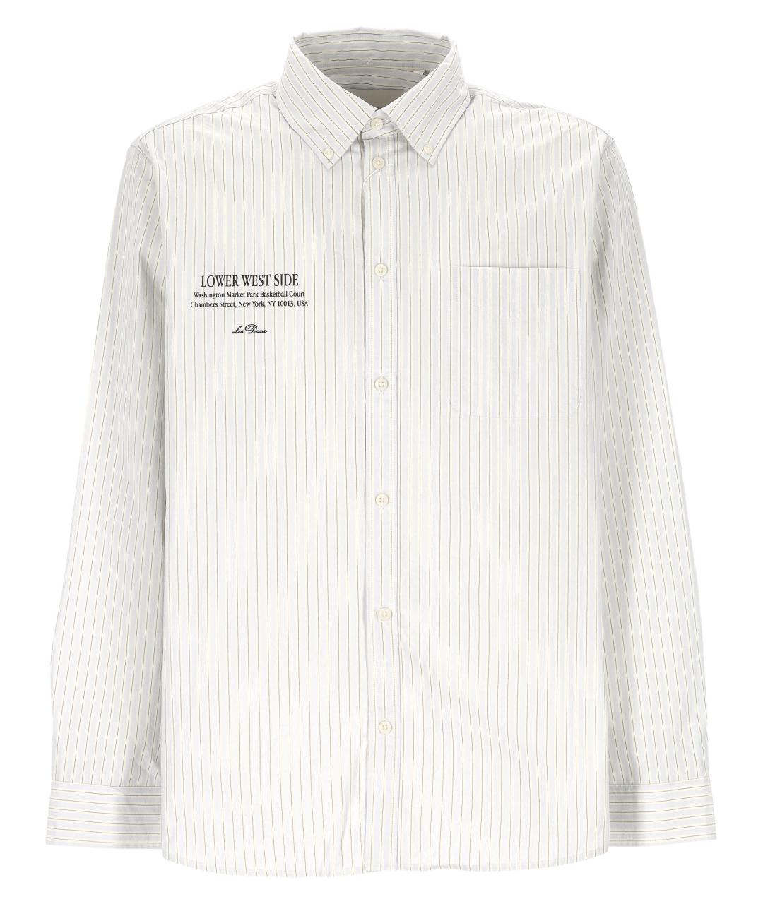 LES DEUX Голубая хлопковая кэжуал рубашка, фото 1