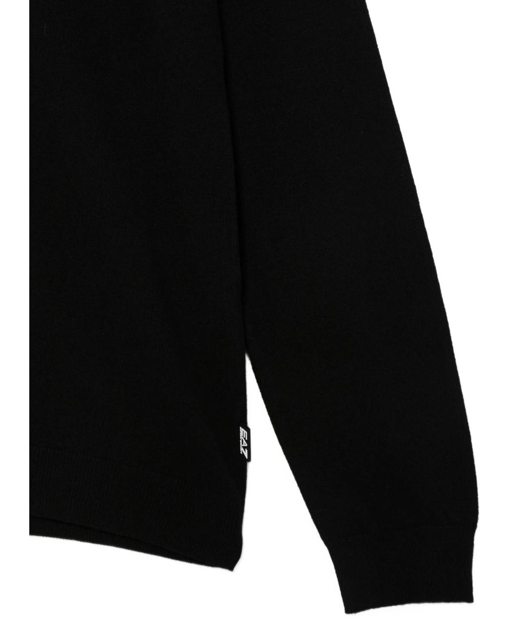 EA7 Черный джемпер / свитер, фото 2