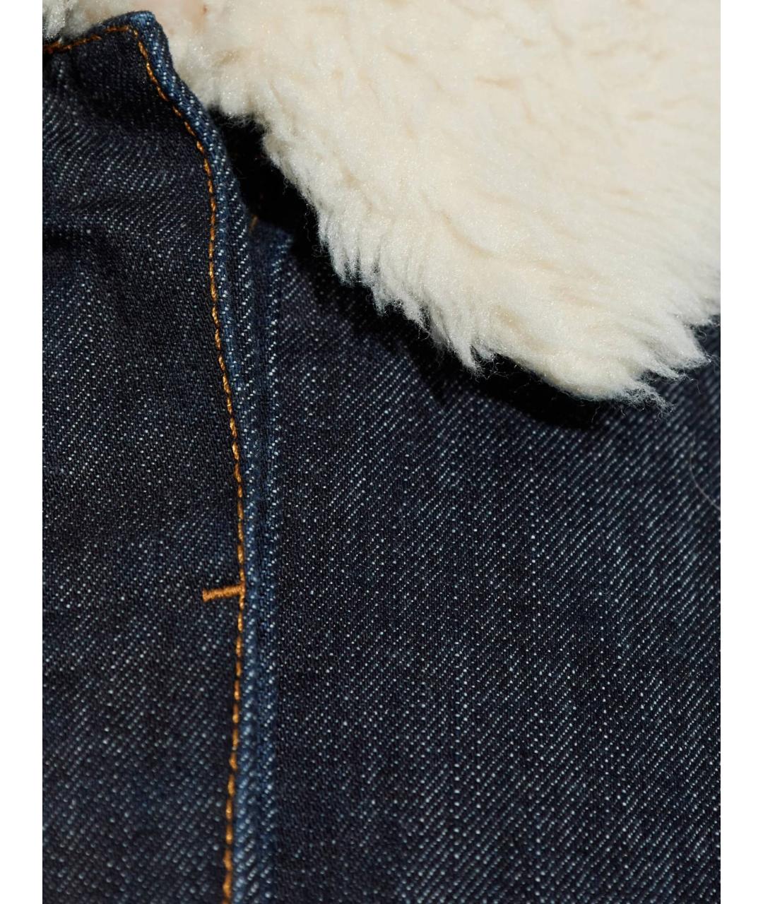 JACQUEMUS Темно-синяя хлопковая куртка, фото 2