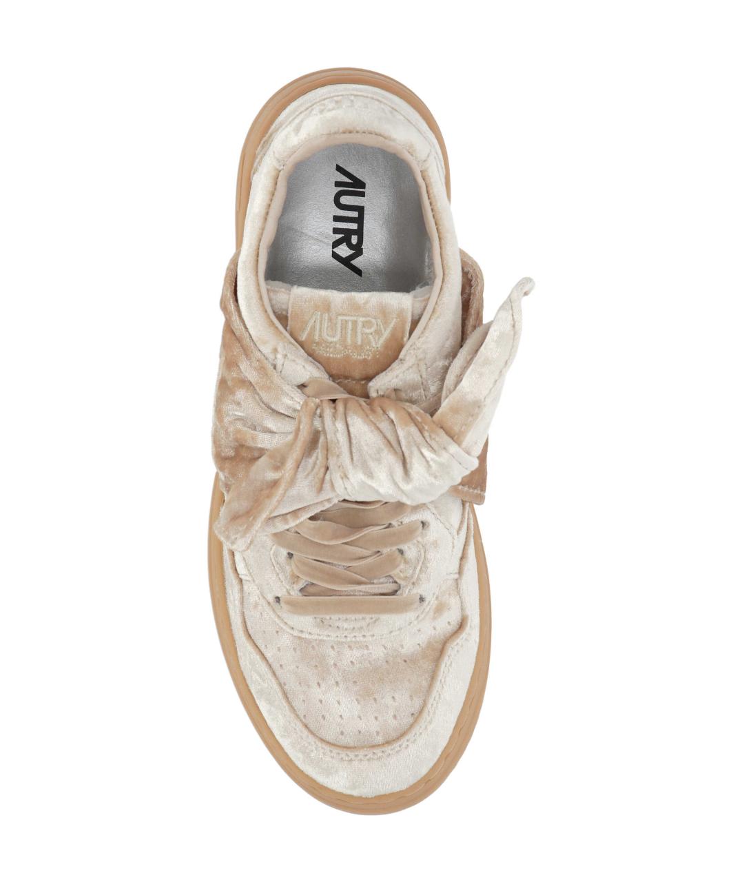 AUTRY Бежевые кеды, фото 4