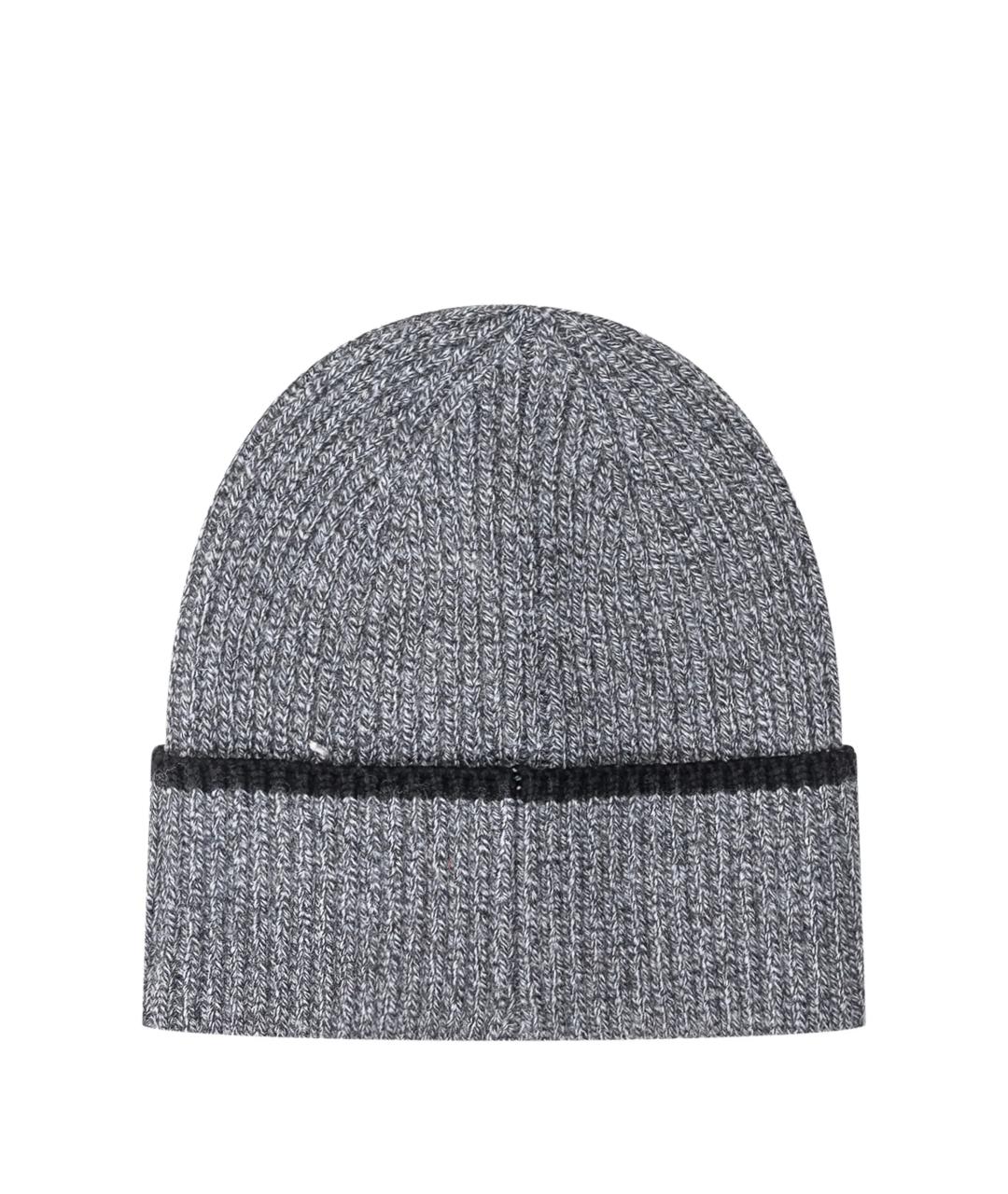 Drole de Monsieur Серая шерстяная шапка, фото 2