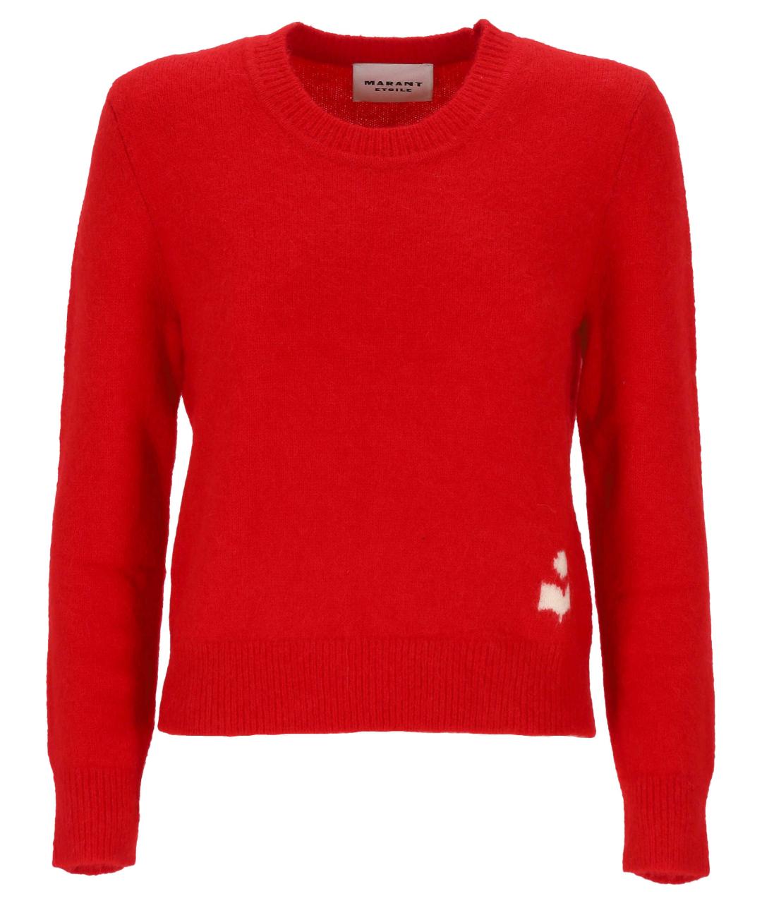 ISABEL MARANT ETOILE Красный шелковый джемпер / свитер, фото 1