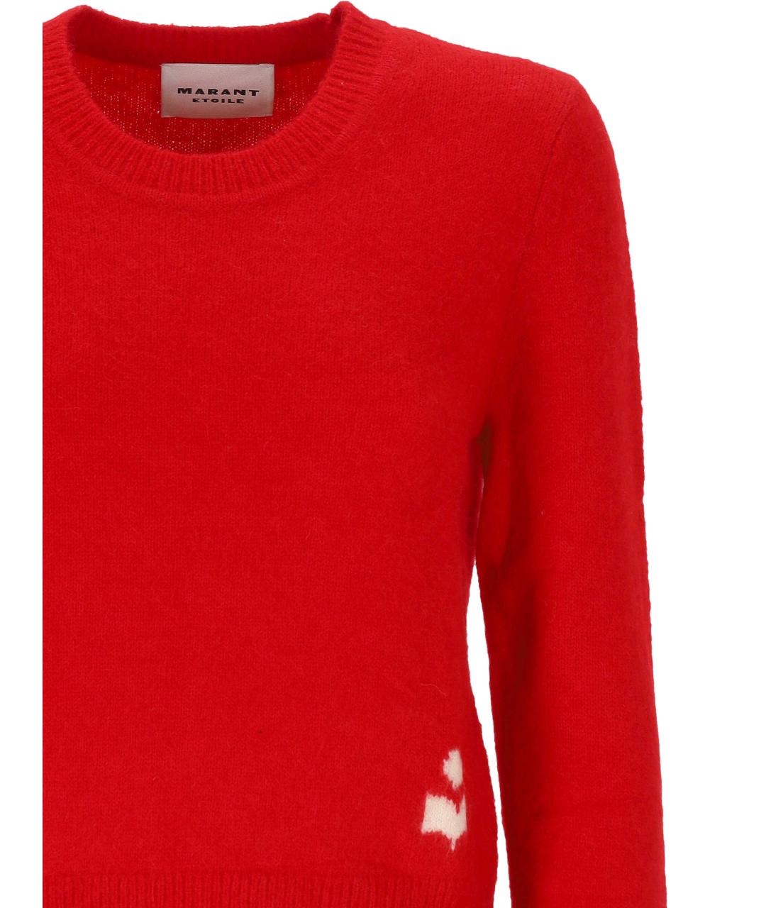 ISABEL MARANT ETOILE Красный шелковый джемпер / свитер, фото 2