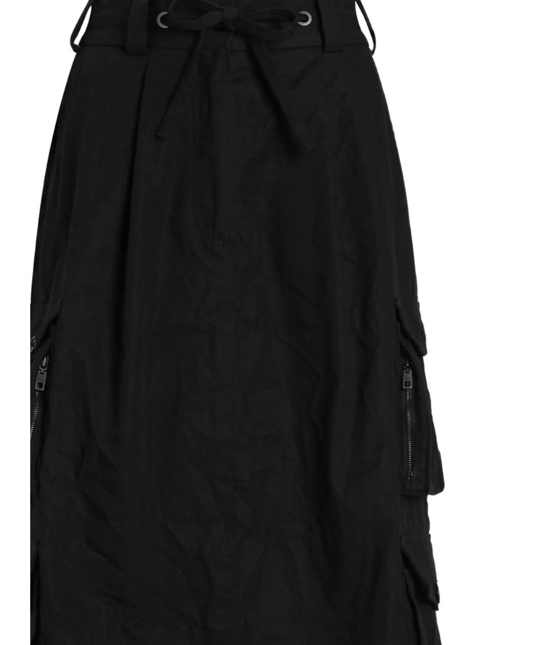 DOLCE&GABBANA Черная юбка макси, фото 2