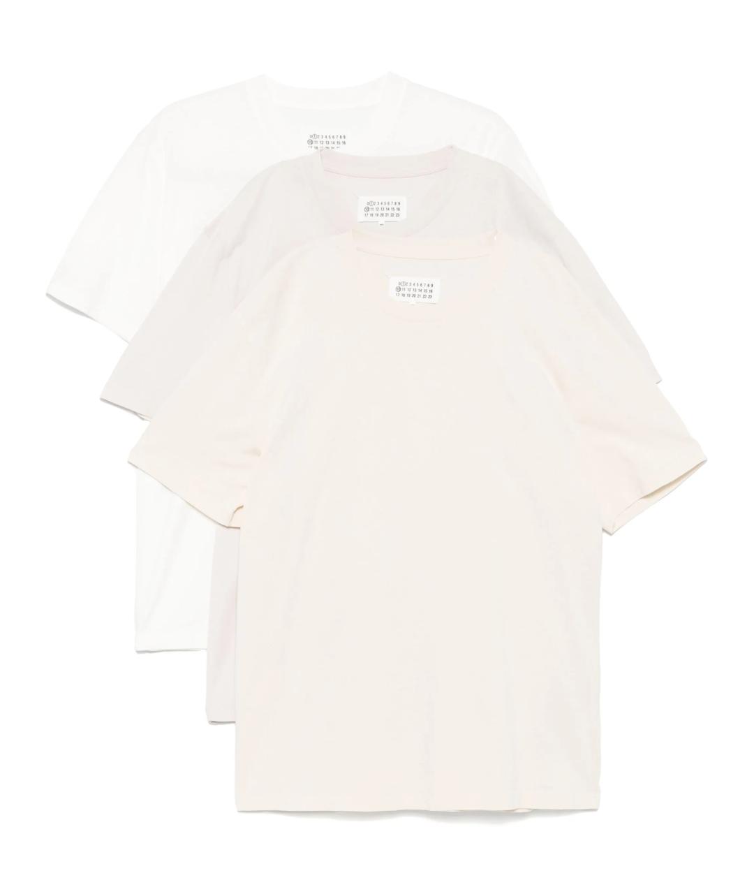 MAISON MARGIELA Мульти хлопковая футболка, фото 2