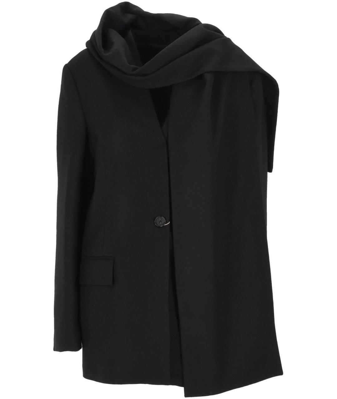 TOTEME Черный шерстяной жакет/пиджак, фото 1