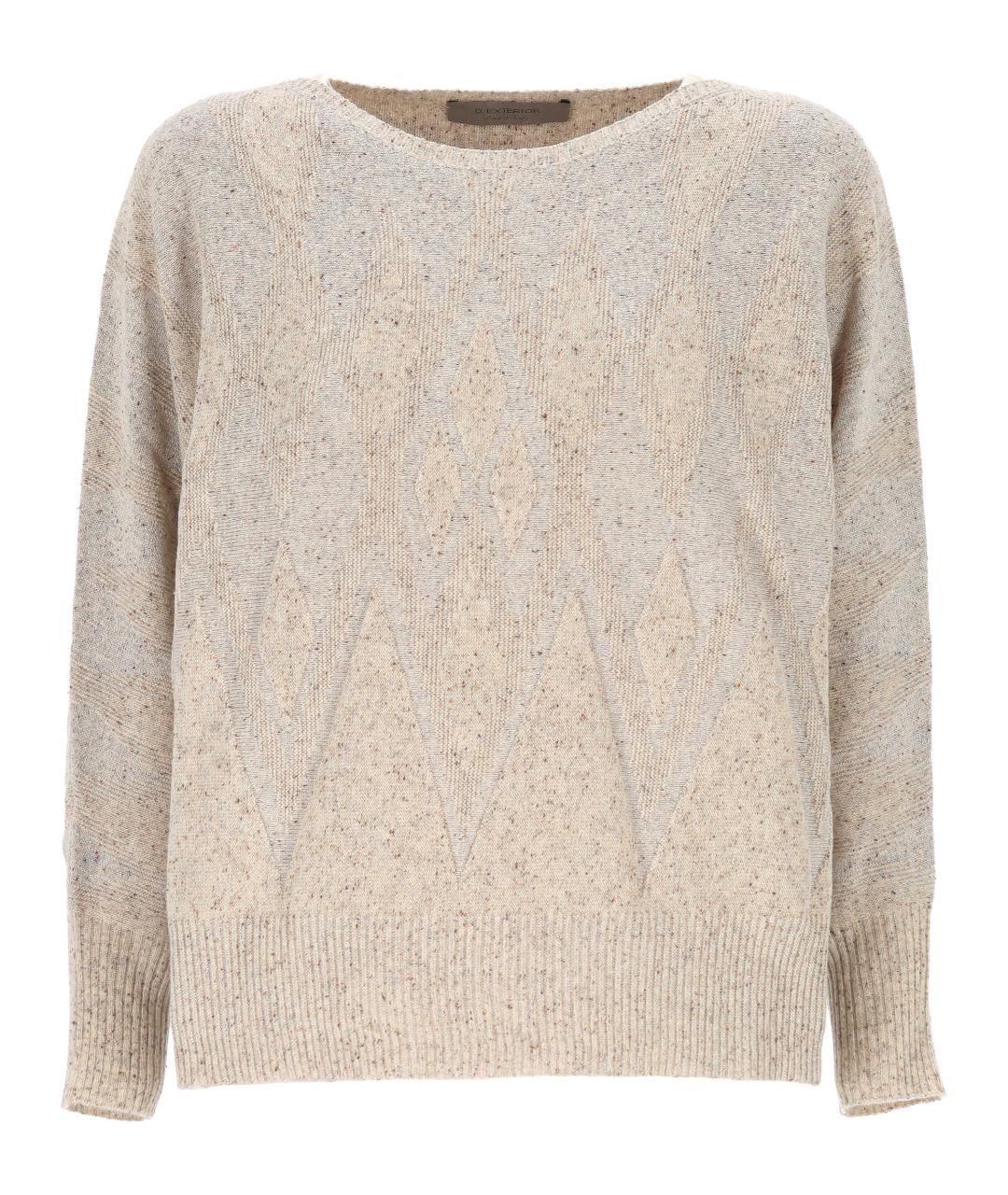 D.EXTERIOR Бежевый шерстяной джемпер / свитер, фото 1