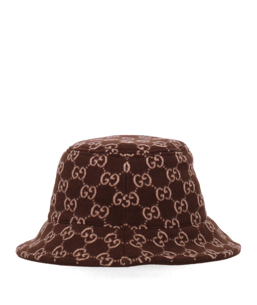 GUCCI Коричневая панама, фото 1